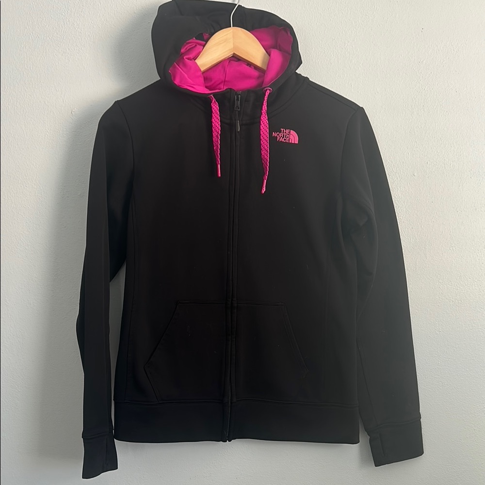 The North Face Black and Pink Jacket